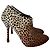 Botines de pelo de ternera con estampado de leopardo Gucci