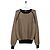Metallisch goldfarbener Pullover Dior Homme von Kris van Assche SS09 Golden