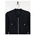 Belted Sweatshirt Biker Jacket von Balmain by Olivier Rousteing SS14 Schwarz - Ansicht 3