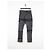 Balmain Bondage-Gurt Biker Cargo Denim Jeans Grau - Ansicht 2