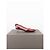 Miu Miu SS00 Tacones Kitten Slingback Transparentes Space Bubble Roja - vista 4