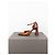 Décolleté brogue a punta quadrata Prada AW99 Marrone - vista 3