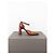 Décolleté brogue a punta quadrata Prada AW99 Marrone - vista 4