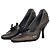 Miu Miu AW99 Scarpe Sportive con Lacci e Tacchi Kitten Marrone