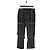 Jeans de denim com arnês de bondage Dolce & Gabbana AW03 Cinza