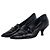 Prada Pumps mit spitzem Absatz aus den 2000er Jahren Schwarz
