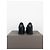 Zapatos de tacón con hebilla de punta cuadrada Prada Negro - vista 6