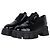 Prada 'Monolith' Derby-Schuhe mit Lug-Sohle Schwarz