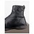 Botas de moto de punta cuadrada Prada AW99 Negro - vista 8