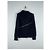 Damenpullover mit Spiralreißverschluss von Dolce & Gabbana AW03 Schwarz - Ansicht 2