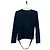 Top de manga larga Bondage Strap SS01 de Helmut Lang Negro