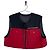 Chaleco cargo corto de shell impermeable Extreme-Tex de Prada Roja