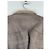 Jaqueta de couro shearling com cinto 'Gleam' de Rick Owens AW10 Marrom - vista 11