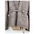 Jaqueta de couro shearling com cinto 'Gleam' de Rick Owens AW10 Marrom - vista 14
