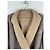 Jaqueta de couro shearling com cinto 'Gleam' de Rick Owens AW10 Marrom - vista 5