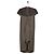 Vestido híbrido de cuero 'Plinth' AW13 de Rick Owens