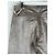 Helmut Lang AW99 Leder Astro Biker-Hose Silber - Ansicht 10