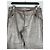 Helmut Lang AW99 Leder Astro Biker-Hose Silber - Ansicht 3