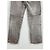 Helmut Lang AW99 Leder Astro Biker-Hose Silber - Ansicht 9