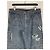 Dolce & Gabbana AW03 Double-Knie Denim Cargo-Hose Blau - Ansicht 3