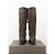 Prada Botas de montar cowboy de ante Miu Miu de los 2000 Castaño - vista 6