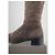 Prada Botas de montar cowboy de ante Miu Miu de los 2000 Castaño - vista 8