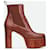 Rick Owens SS21 Phlegethon Muster Python Kiss Absätze Rot - Ansicht 4
