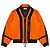 Orange Backzip Bomberjacke Dries van Noten AW14