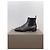 Botas Chelsea brogue de punta cuadrada con suela de picos Miu Miu SS99 Castaño - vista 3