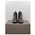 Botas Chelsea brogue de punta cuadrada con suela de picos Miu Miu SS99 Castaño - vista 5
