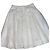 Falda plisada de jacquard blanco Christian Dior