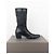 Botas de vaquero híbridas con hebilla Prada de los 2000 Negro - vista 4