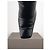 Botas de tacón escultural de punta cuadrada Prada AW99 Negro - vista 7
