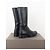 Botas de combate biker de punta afilada ‘Peco’ Miu Miu AW01 Negro - vista 2