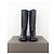 Botas de combate biker de punta afilada ‘Peco’ Miu Miu AW01 Negro - vista 5