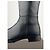 Botas de combate biker de punta afilada ‘Peco’ Miu Miu AW01 Negro - vista 8