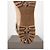 Prada AW11 Knielange Shearling Biker Stiefel Braun - Ansicht 10