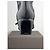 Botines de tacón kitten de punta cuadrada con hebilla deportiva Prada de los 2000 Negro - vista 11
