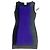 Vestido ajustado adornado Versace Negro Púrpura