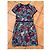 Versace Kleid mit Blumenmuster Rot Blau Lila - Ansicht 2