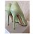 Décolleté in pelle verde chiaro Jimmy Choo - vista 5