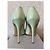 Décolleté in pelle verde chiaro Jimmy Choo - vista 6