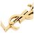 Spilla Cassandre Yves Saint Laurent 2025 Maxi Dorata YSL Spilla Pristine D'oro - view 4