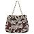 Chanel Vintage gesteppte Tragetasche Braun Beige