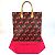 Borsa Tote Pla Monogramma Ciliegia Louis Vuitton Marrone Rosso - vista 17