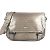Borsa a tracolla con patta e logo GG stampato di Gucci Metallico