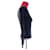 Dior Marine-roter und grauer Kaschmir-Rollkragenpullover Marineblau - Ansicht 3