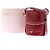 Prada Borsa a secchiello bordeaux in pelle nappa Rosso - vista 8