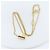 Collana Essenziale V Louis Vuitton D'oro - vista 2