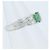 Autre Marque Diamantring mit grünem Granat Pt900 - Ansicht 3